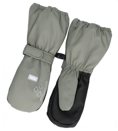 Rękawiczki dziecięce wodoodporne, ciepłe zimowe, z membraną, zielone, rozm. 5-7 lat