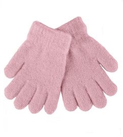 Rękawiczki dla dziewczynki, różowe, wiek: 4-6 lat