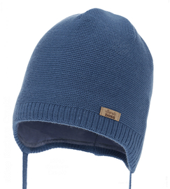 Czapka na jesień/wiosnę dla chłopca, Lavdis, niebieska, 44-46 cm