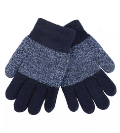 Rękawiczki dla dziecka, chłopięce, granatowe, wiek: 5-7 lat
