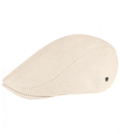 Kaszkiet męski na lato, K-9, beżowy jasny, 56-59 cm