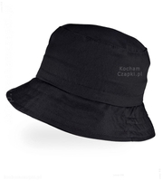 Czarny Bucket Hat na lato z bawełny Catalpi  rozm. 50-54 cm