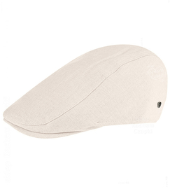 Kaszkiet męski na lato, K-13, jasny beżowy, 56-59 cm