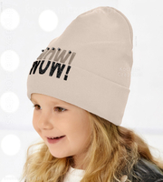 Wiosenna beanie czapka dziewczęca Hannah, rozm. 48-50 cm