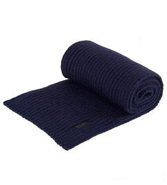 Szalik zimowy męski, granatowy, Gamnat