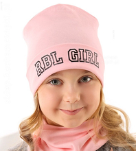 Czapka  beanie  bawełniana Raisa  rozm. 46-48 cm