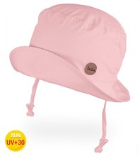 Kapelusz dla dziewczynki, filtr UV +30, różowy, Gaspar, 46-48  cm