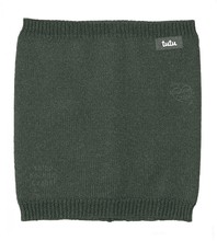 Komin z wełny merino dla dziecka, podszewka polar, khaki, 1-6 lat